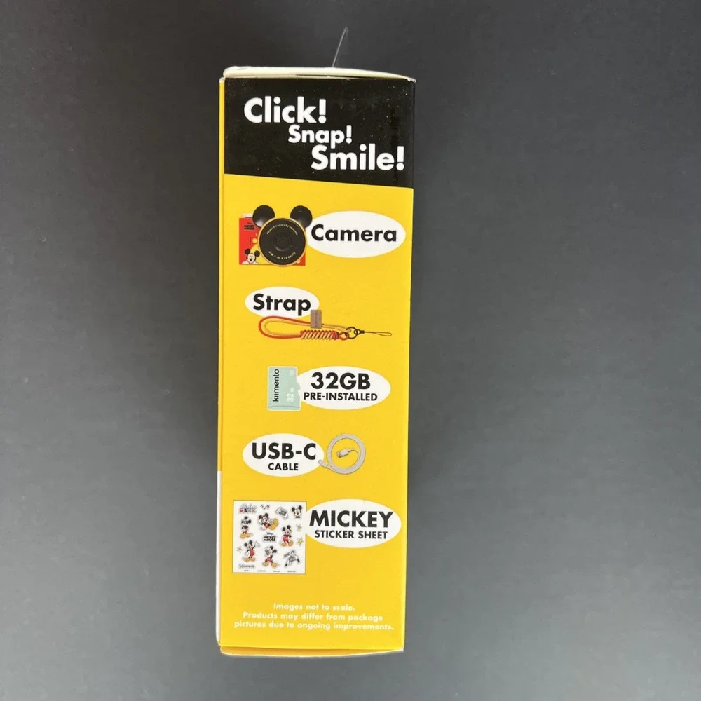Disney Mickey Mouse Mini Kids Digital Camera & Video Camcorder New Sealed